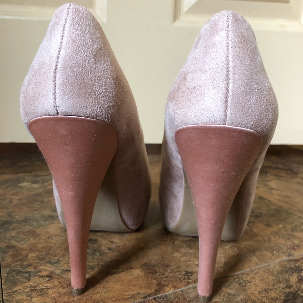 Buff Platform Heels - image 3